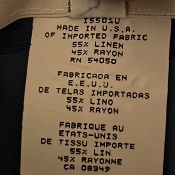 EVAN-PICONE, Short Sleeve, Square Neck, Shoulder Pad, Vintage Dress, Blue,  10 - Picture 4 of 5